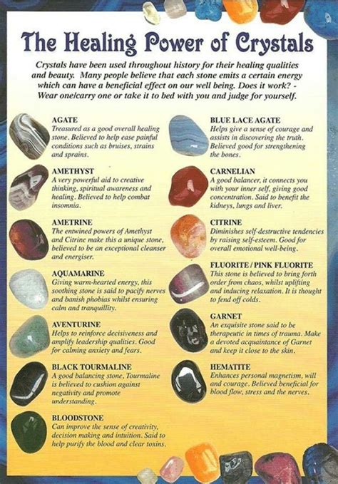 The Secrets of Witchcraft: Revealing the Wonders of Wellness Stones